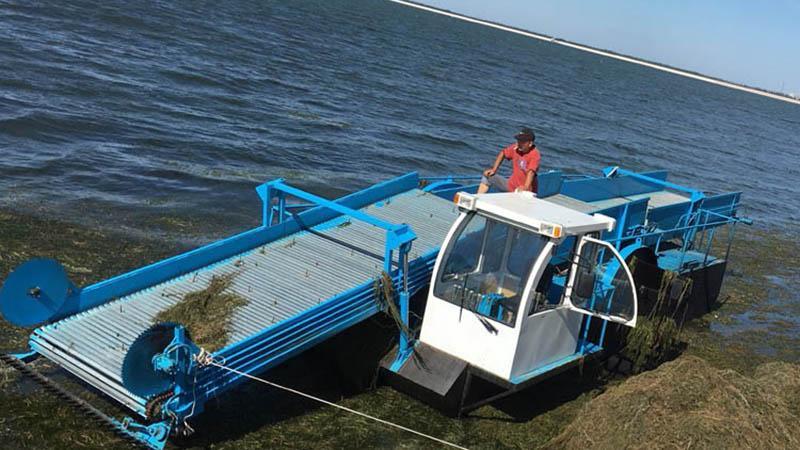   Trash and Debris Cleanup Vessel in South American